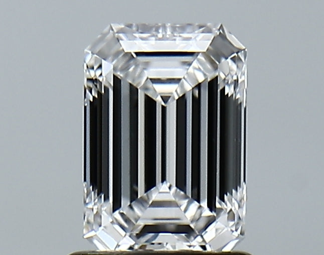 Lab-Grown 1.00 Carat Emerald Cut Diamond color D Clarity VS1, precious stones, engagement diamonds