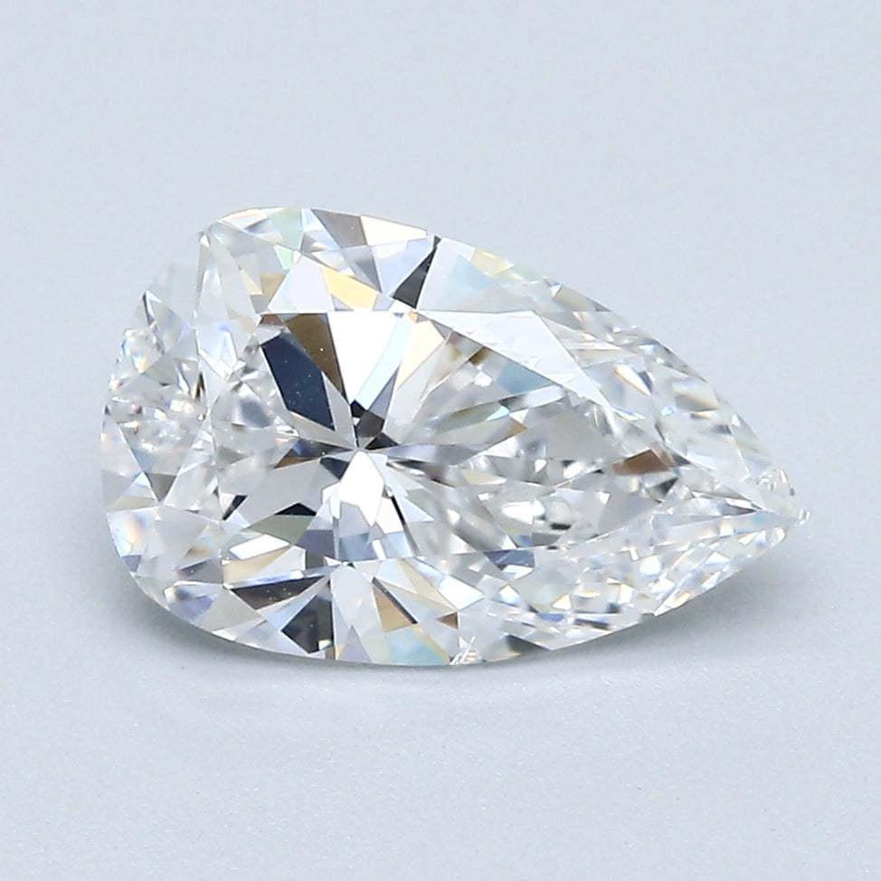 1.89 Carat Pear Shape Natural Mined Diamond D Color SI1 Clarity With GIA Certificate, natural diamonds, precious stones, engagement diamonds