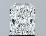 Lab-Grown 1.07 Carat Radiant Cut Diamond color D Clarity VS2 With GIA Certificate, precious stones, engagement diamonds