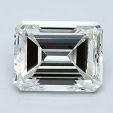 2.04 Carat Emerald Cut Diamond color K Clarity VVS2, natural diamonds, precious stones, engagement diamonds