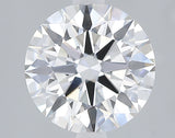 Lab-Grown 2.58 Carat Round Brilliant Diamond color E Clarity VS1 With GIA Certificate, precious stones, engagement diamonds