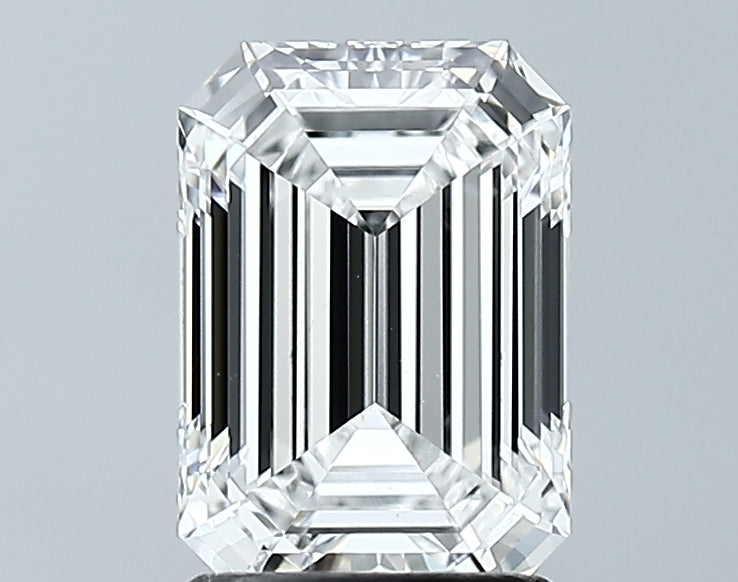 Lab-Grown 1.73 Carat Emerald Cut Diamond color D Clarity VS1 With GIA Certificate, precious stones, engagement diamonds