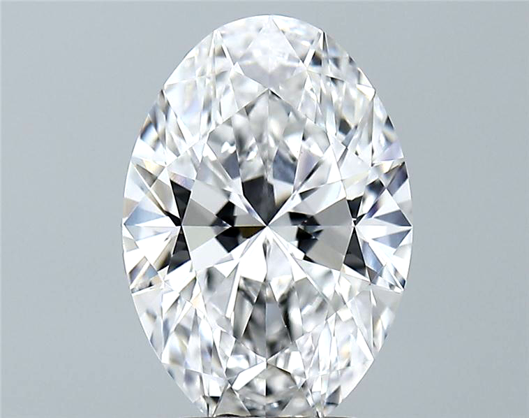 Lab-Grown 2.74 Carat Oval Shape Diamond color E Clarity VS1 With GIA Certificate, precious stones, engagement diamonds