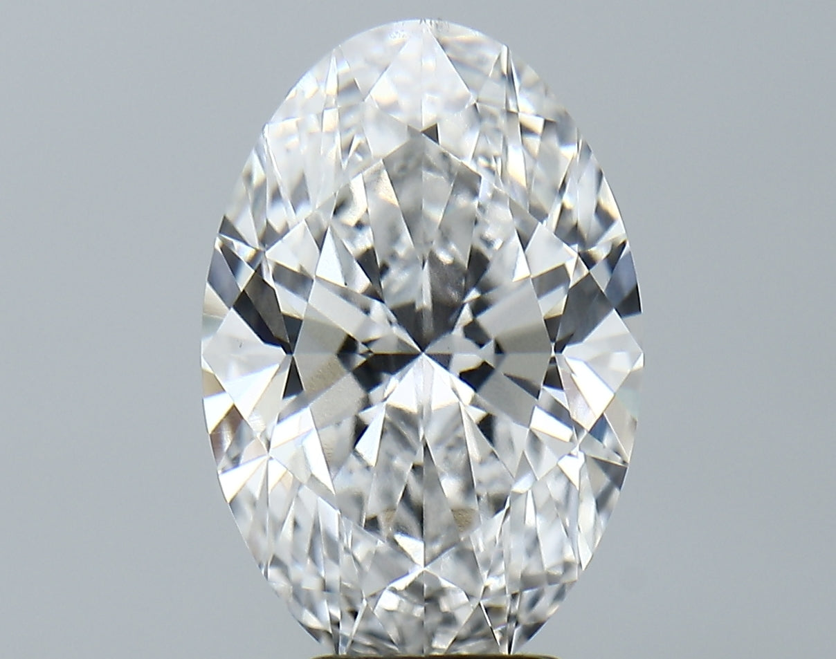 Lab-Grown 5.02 Carat Oval Shape Diamond color D Clarity VS1 With GIA Certificate, precious stones, engagement diamonds