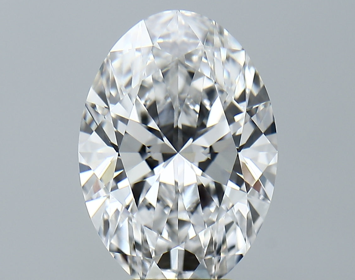 Lab-Grown 4.62 Carat Oval Shape Diamond color D Clarity VVS2 With GIA Certificate, precious stones, engagement diamonds