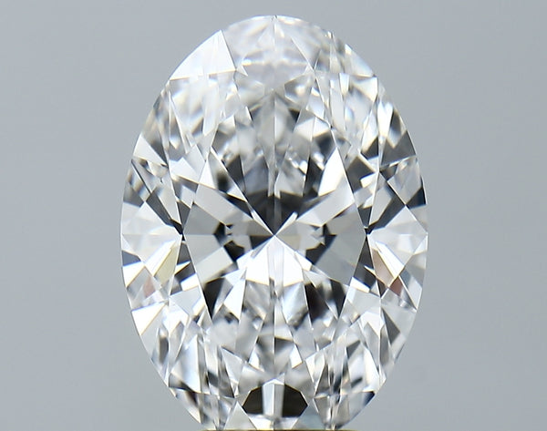 Lab-Grown 4.62 Carat Oval Shape Diamond color D Clarity VVS2 With GIA Certificate, precious stones, engagement diamonds