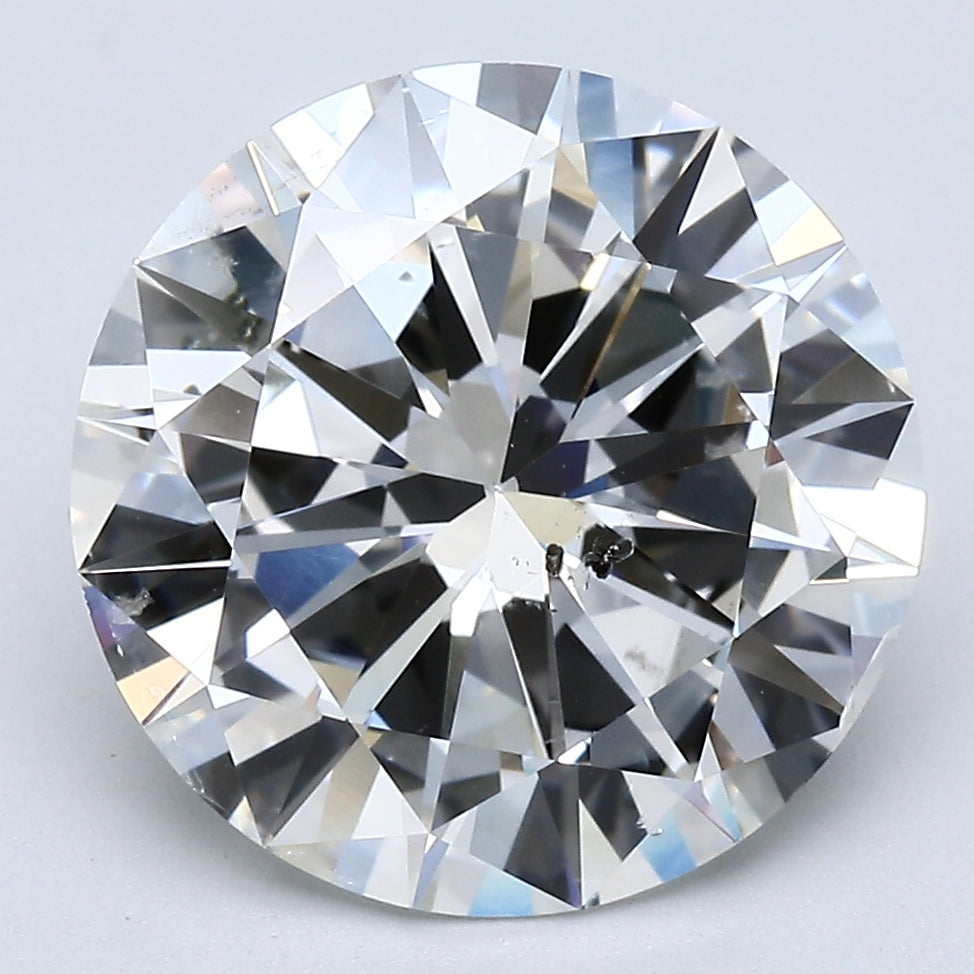 5.51 Carat Round Brilliant Natural Mined Diamond H Color I1 Clarity With GIA Certificate, natural diamonds, precious stones, engagement diamonds