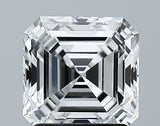 Lab-Grown 1.91 Carat Asscher Cut Diamond color E Clarity VVS2 With GIA Certificate, precious stones, engagement diamonds