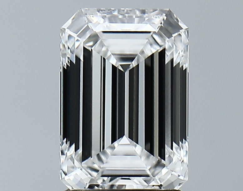 Lab-Grown 2.17 Carat Emerald Cut Diamond color D Clarity VVS2 With GIA Certificate, precious stones, engagement diamonds