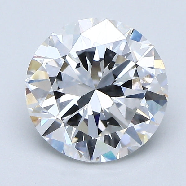 2.00 Carat Round Brilliant Natural Mined Diamond E Color SI1 Clarity With GIA Certificate, natural diamonds, precious stones, engagement diamonds