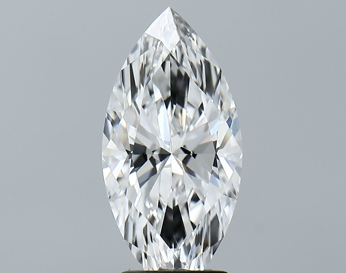 Lab-Grown 2.50 Carat Marquis Shape Diamond color D Clarity VS1 With GIA Certificate, precious stones, engagement diamonds