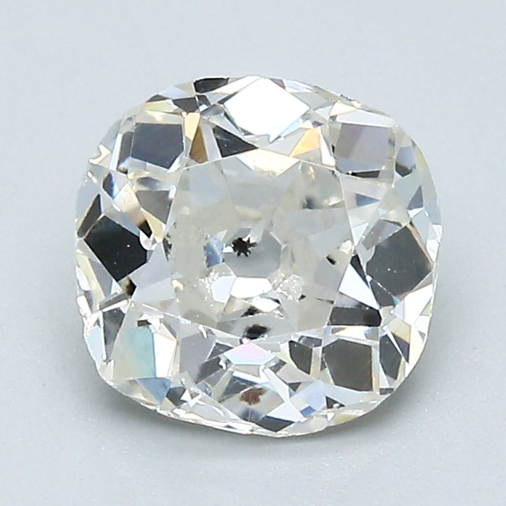 1.56 Carat Old Miner Cut Antique Natural Mined Diamond H Color SI2 Clarity With GIA Certificate, natural diamonds, precious stones, engagement diamonds
