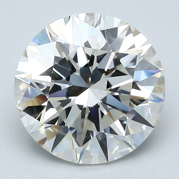 3.01 Carat Round Brilliant Natural Mined Diamond I Color VS2 Clarity With GIA Certificate, natural diamonds, precious stones, engagement diamonds