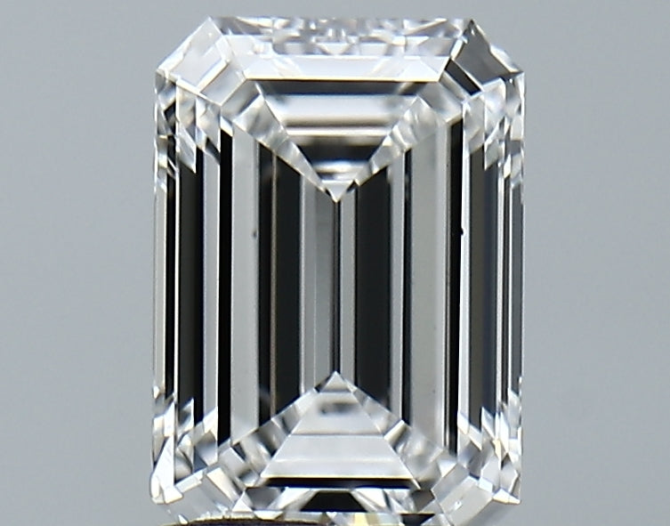 Lab-Grown 2.11 Carat Emerald Cut Diamond color D Clarity VVS2, precious stones, engagement diamonds