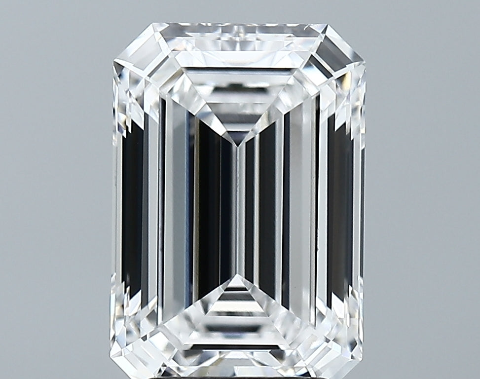 Lab-Grown 3.84 Carat Emerald Cut Diamond color D Clarity VVS2 With GIA Certificate, precious stones, engagement diamonds