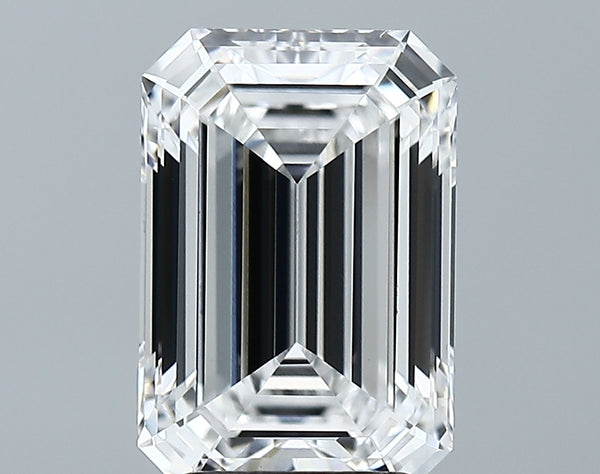 Lab-Grown 3.84 Carat Emerald Cut Diamond color D Clarity VVS2 With GIA Certificate, precious stones, engagement diamonds