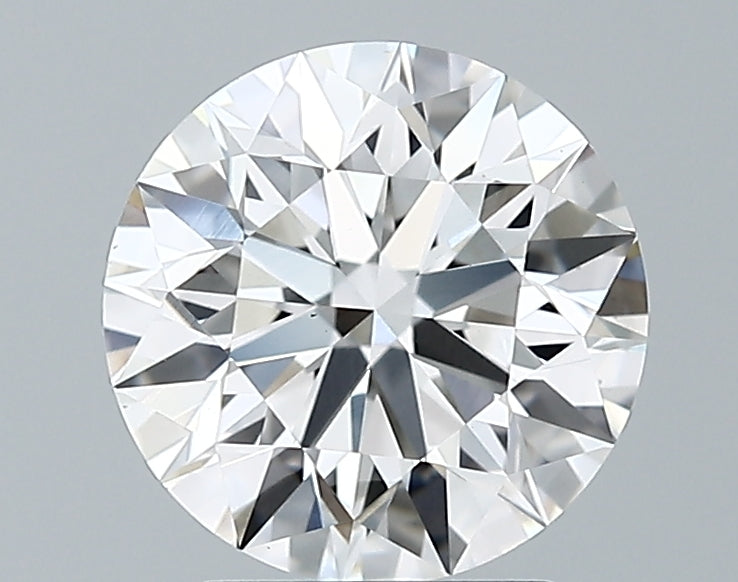 Lab-Grown 2.15 Carat Round Brilliant Diamond color F Clarity VS1 With GIA Certificate, precious stones, engagement diamonds