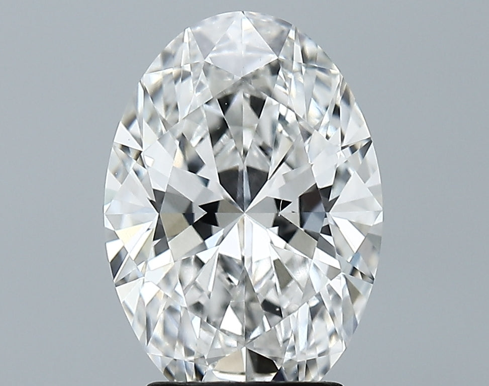 Lab-Grown 3.08 Carat Oval Shape Diamond color F Clarity VVS1, precious stones, engagement diamonds