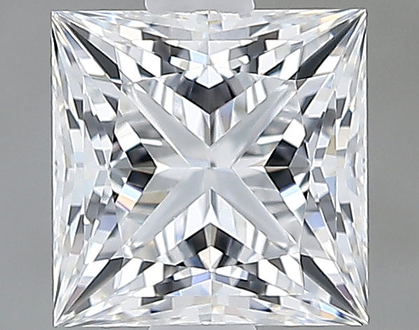 Lab-Grown 1.17 Carat Princess Cut Diamond color D Clarity IF With GIA Certificate, precious stones, engagement diamonds