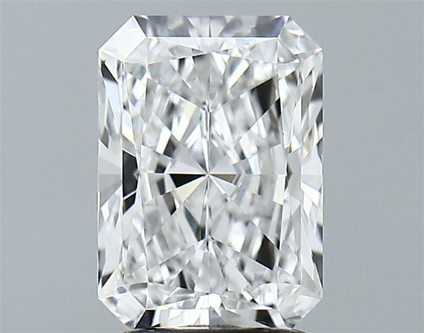 Lab-Grown 2.12 Carat Radiant Cut Diamond color E Clarity VVS2 With GIA Certificate, precious stones, engagement diamonds