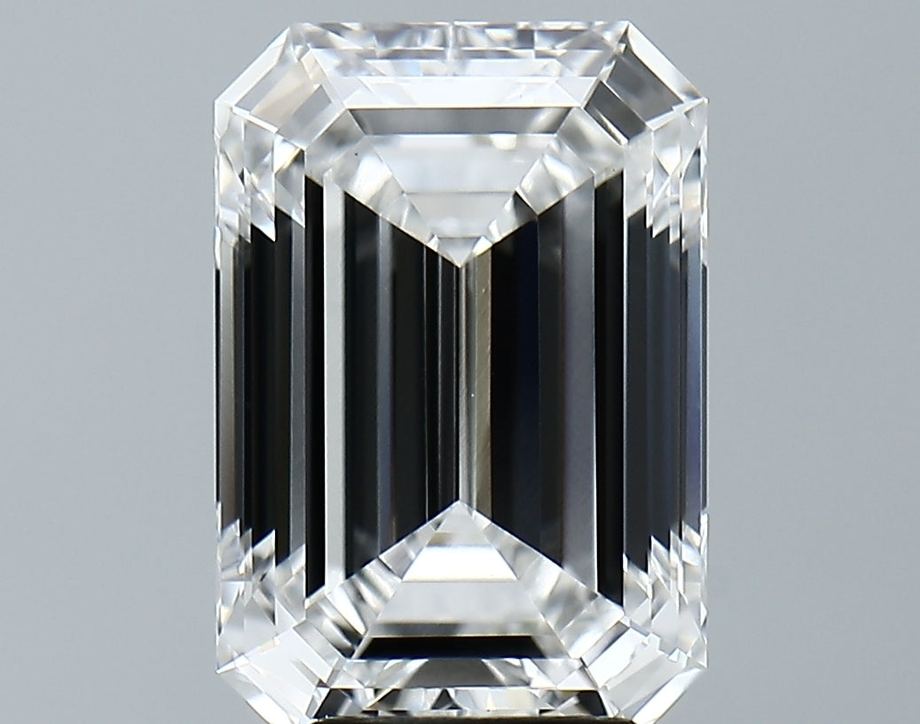 Lab-Grown 5.08 Carat Emerald Cut Diamond color E Clarity VS1 With GIA Certificate, precious stones, engagement diamonds