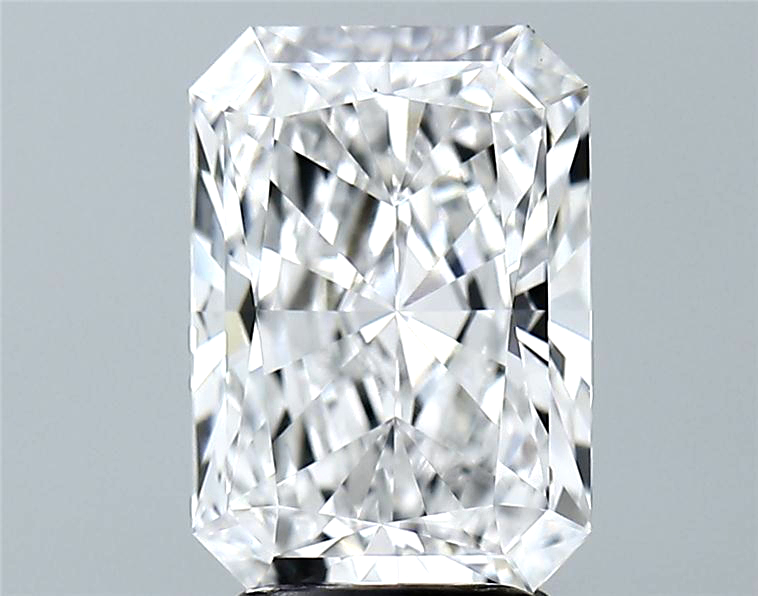 Lab-Grown 3.14 Carat Radiant Cut Diamond color E Clarity VVS2 With GIA Certificate, precious stones, engagement diamonds