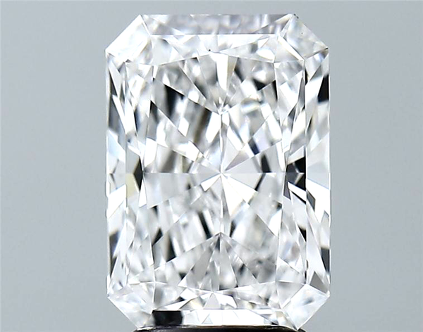 Lab-Grown 3.14 Carat Radiant Cut Diamond color E Clarity VVS2 With GIA Certificate, precious stones, engagement diamonds