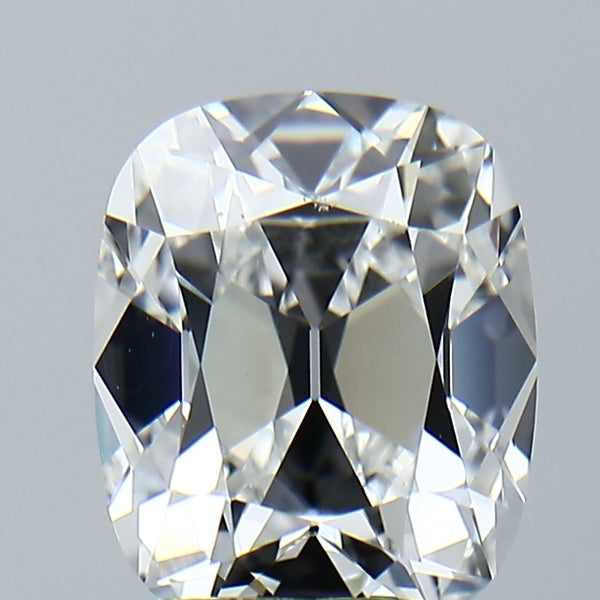 Lab-Grown 3.57 Carat Antique Cushion Cut Diamond color E Clarity VVS2, precious stones, engagement diamonds