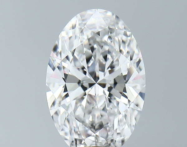 Lab-Grown 4.08 Carat Oval Shape Diamond color D Clarity VS1 With GIA Certificate, precious stones, engagement diamonds