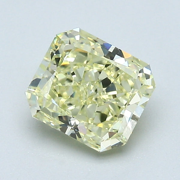 1.20 Carat Radiant Cut Natural Mined Diamond Fancy Light  Yellow Color VS2 Clarity With GIA Certificate, natural diamonds, precious stones, engagement diamonds