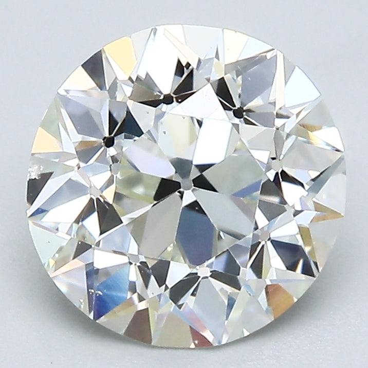 2.55 Carat Old European Cut Natural Mined Diamond K Color VS2 Clarity With GIA Certificate, natural diamonds, precious stones, engagement diamonds