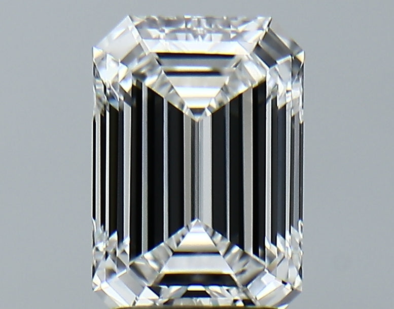Lab-Grown 2.13 Carat Emerald Cut Diamond color E Clarity VVS2, precious stones, engagement diamonds