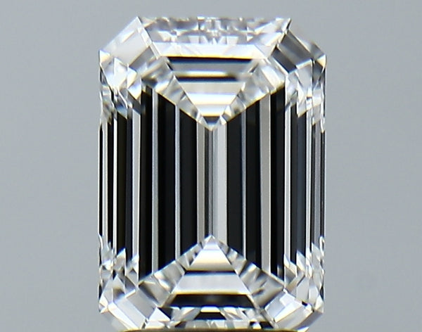 Lab-Grown 2.13 Carat Emerald Cut Diamond color E Clarity VVS2, precious stones, engagement diamonds