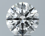 Lab-Grown 3.71 Carat Round Brilliant Diamond color H Clarity VS2 With GIA Certificate, precious stones, engagement diamonds