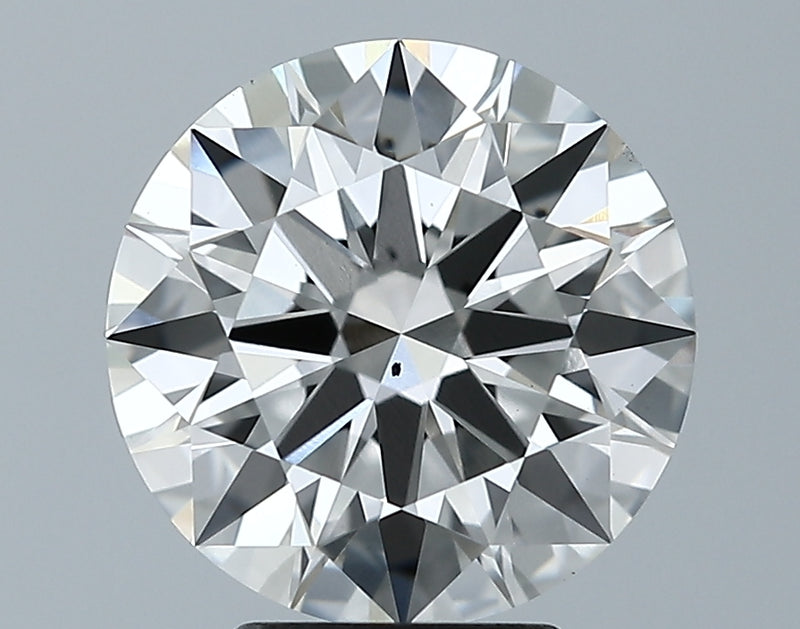 Lab-Grown 3.71 Carat Round Brilliant Diamond color H Clarity VS2 With GIA Certificate, precious stones, engagement diamonds