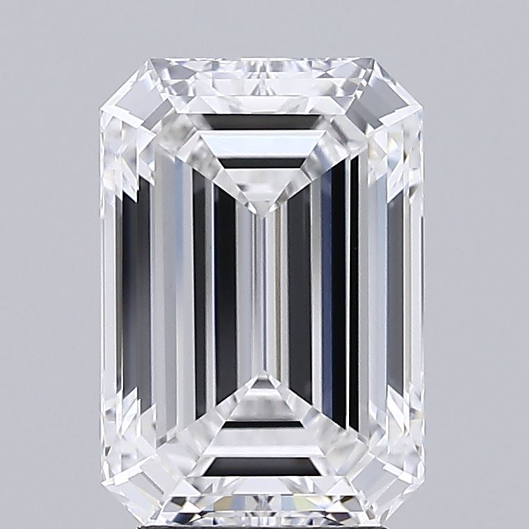 Lab-Grown 3.70 Carat Emerald Cut Diamond color E Clarity VS2 With GIA Certificate, precious stones, engagement diamonds