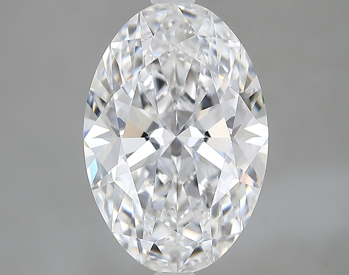 Lab-Grown 2.83 Carat Oval Shape Diamond color E Clarity VS1 With GIA Certificate, precious stones, engagement diamonds