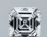 Lab-Grown 1.52 Carat Asscher Cut Diamond color D Clarity VVS2 With GIA Certificate, precious stones, engagement diamonds