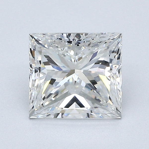 1.65 Carat Princess Cut Natural Mined Diamond F Color VS1 Clarity With GIA Certificate, natural diamonds, precious stones, engagement diamonds