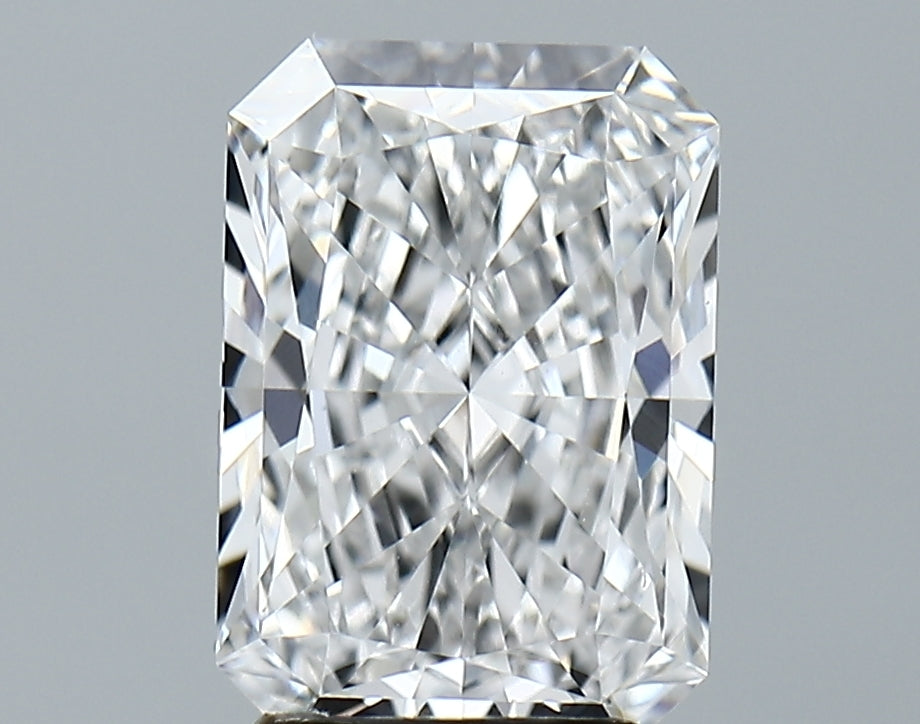 Lab-Grown 3.16 Carat Radiant Cut Diamond color E Clarity VVS2 With GIA Certificate, precious stones, engagement diamonds