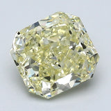 1.73 Carat Radiant Cut Diamond color Fancy  Yellow Clarity VS2, natural diamonds, precious stones, engagement diamonds