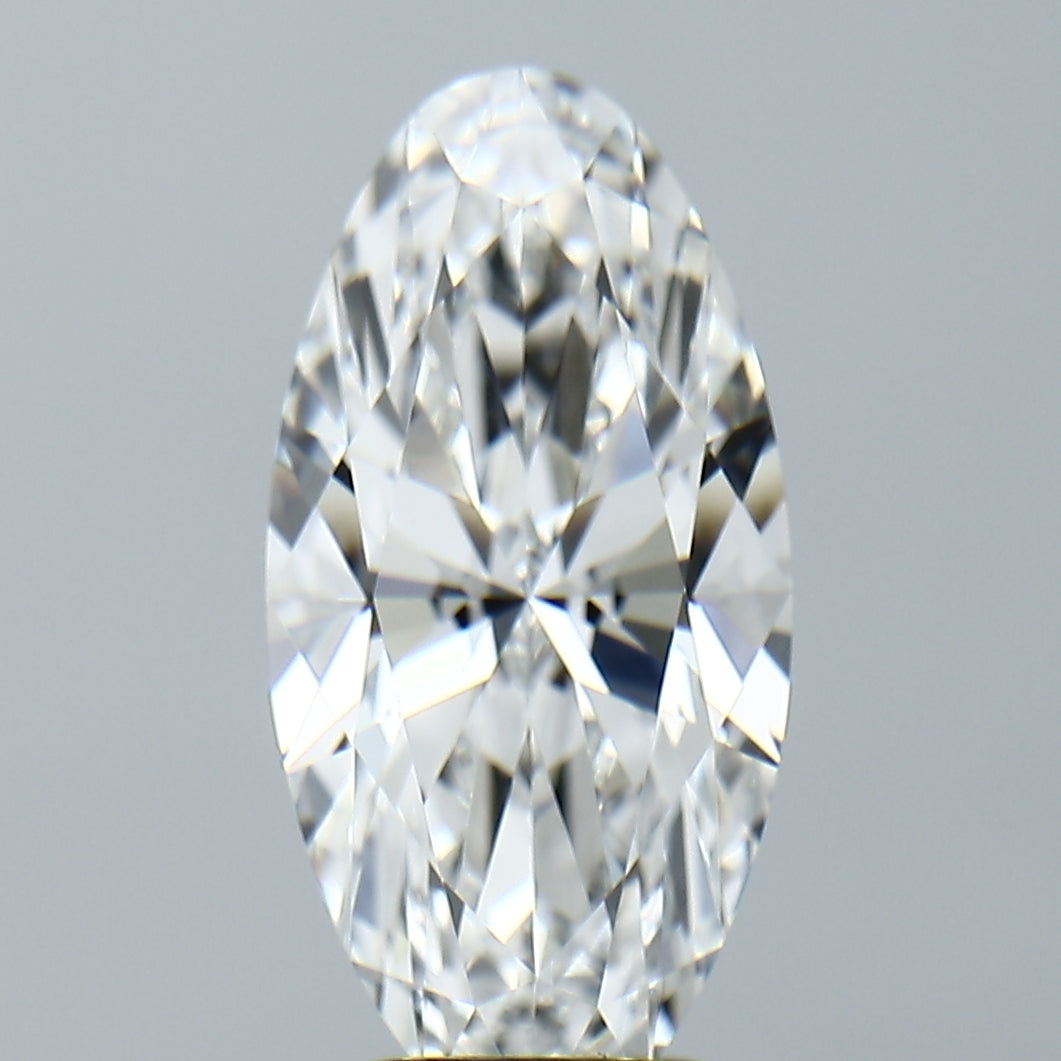 Lab-Grown 3.81 Carat  Diamond color F Clarity VVS2, precious stones, engagement diamonds