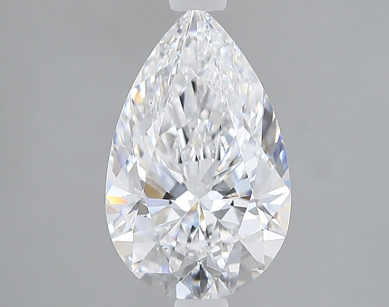 Lab-Grown 2.02 Carat Pear Shape Diamond color D Clarity VS1 With GIA Certificate, precious stones, engagement diamonds