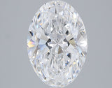 Lab-Grown 3.18 Carat Oval Shape Diamond color D Clarity VVS2 With GIA Certificate, precious stones, engagement diamonds