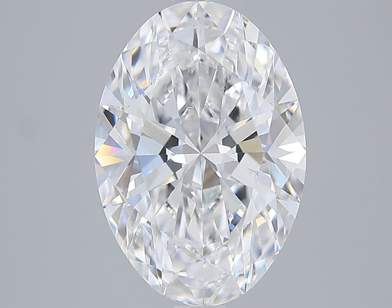 Lab-Grown 3.18 Carat Oval Shape Diamond color D Clarity VVS2 With GIA Certificate, precious stones, engagement diamonds