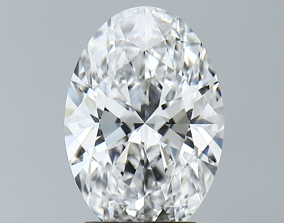 Lab-Grown 2.81 Carat Oval Shape Diamond color D Clarity VS1 With GIA Certificate, precious stones, engagement diamonds