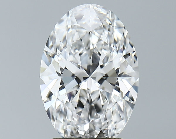Lab-Grown 2.81 Carat Oval Shape Diamond color D Clarity VS1 With GIA Certificate, precious stones, engagement diamonds