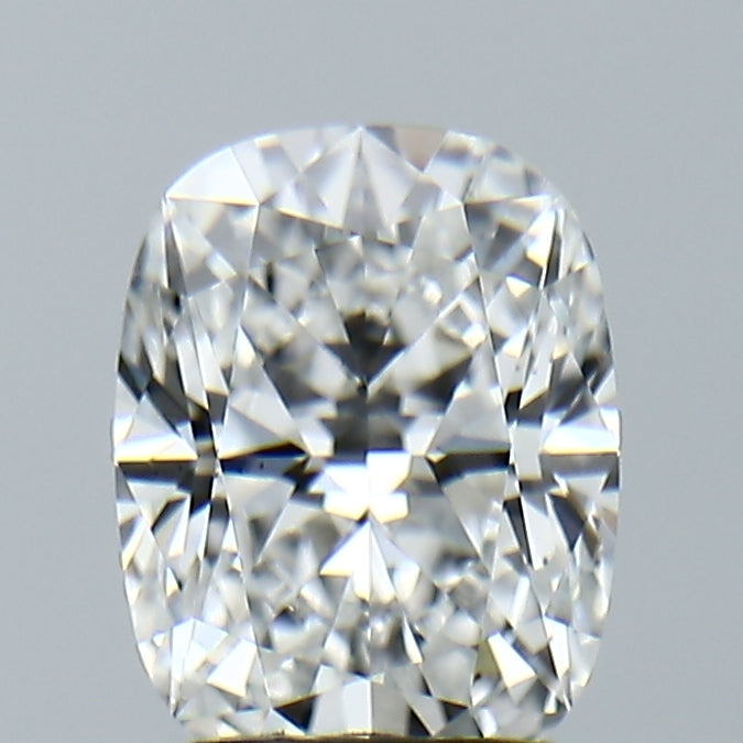 Lab-Grown 2.04 Carat Cushion Brilliant Diamond color E Clarity VS2, precious stones, engagement diamonds
