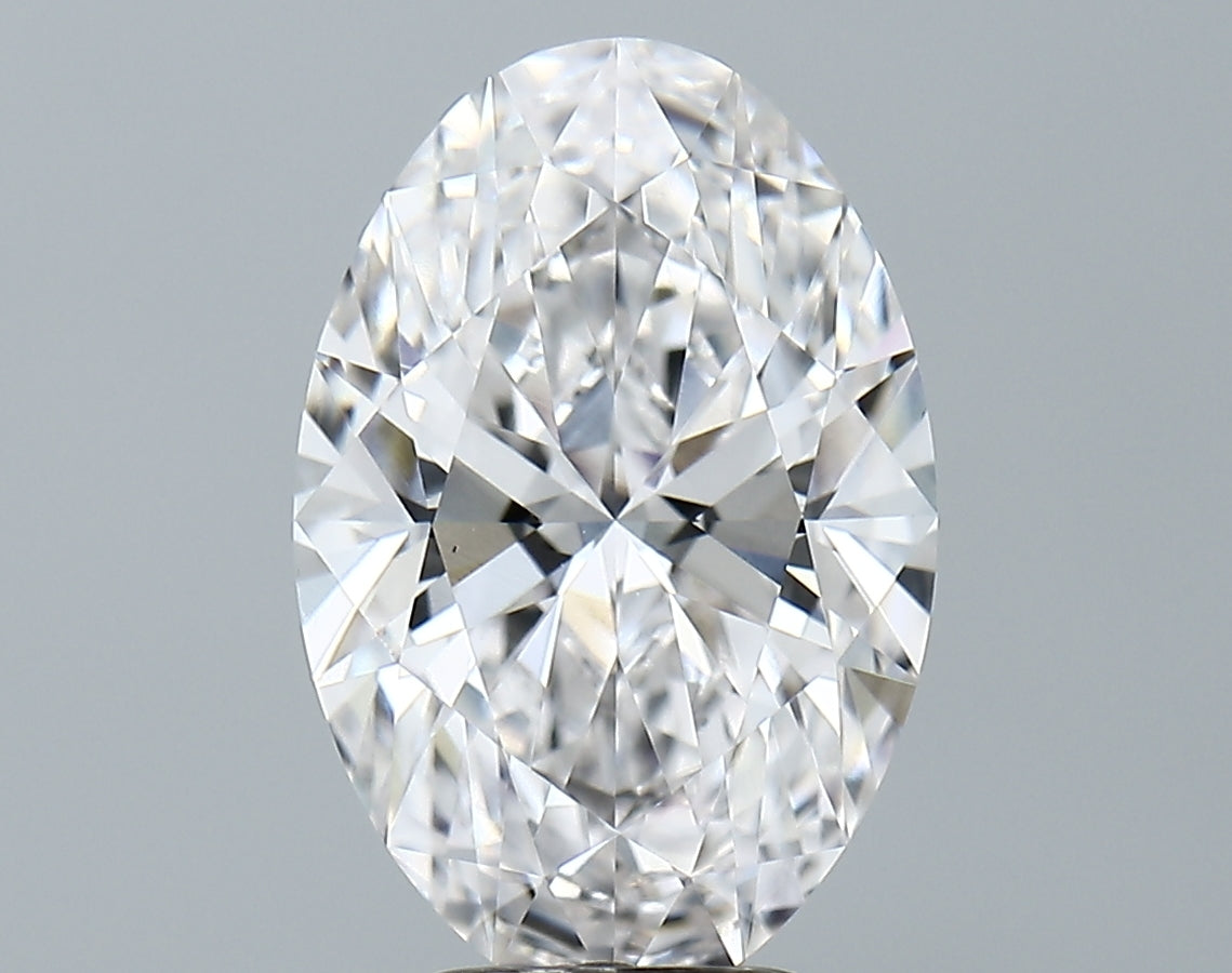 Lab-Grown 4.01 Carat Oval Shape Diamond color E Clarity VVS2, precious stones, engagement diamonds