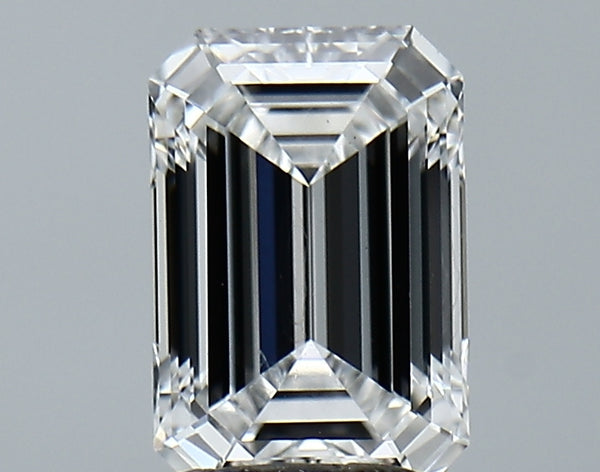 Lab-Grown 2.06 Carat Emerald Cut Diamond color E Clarity VS2, precious stones, engagement diamonds